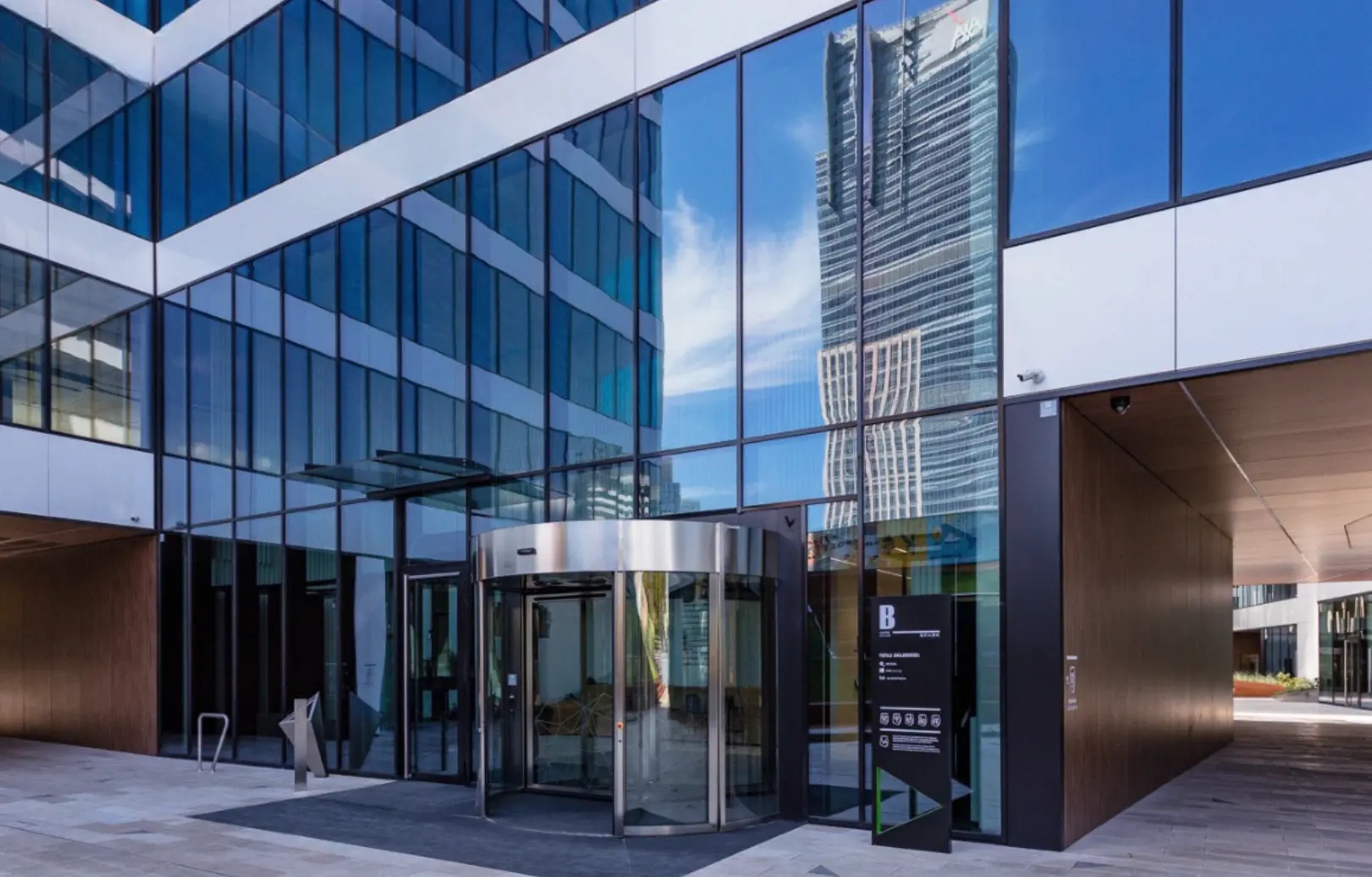 Skelar Office entrance, Warsaw