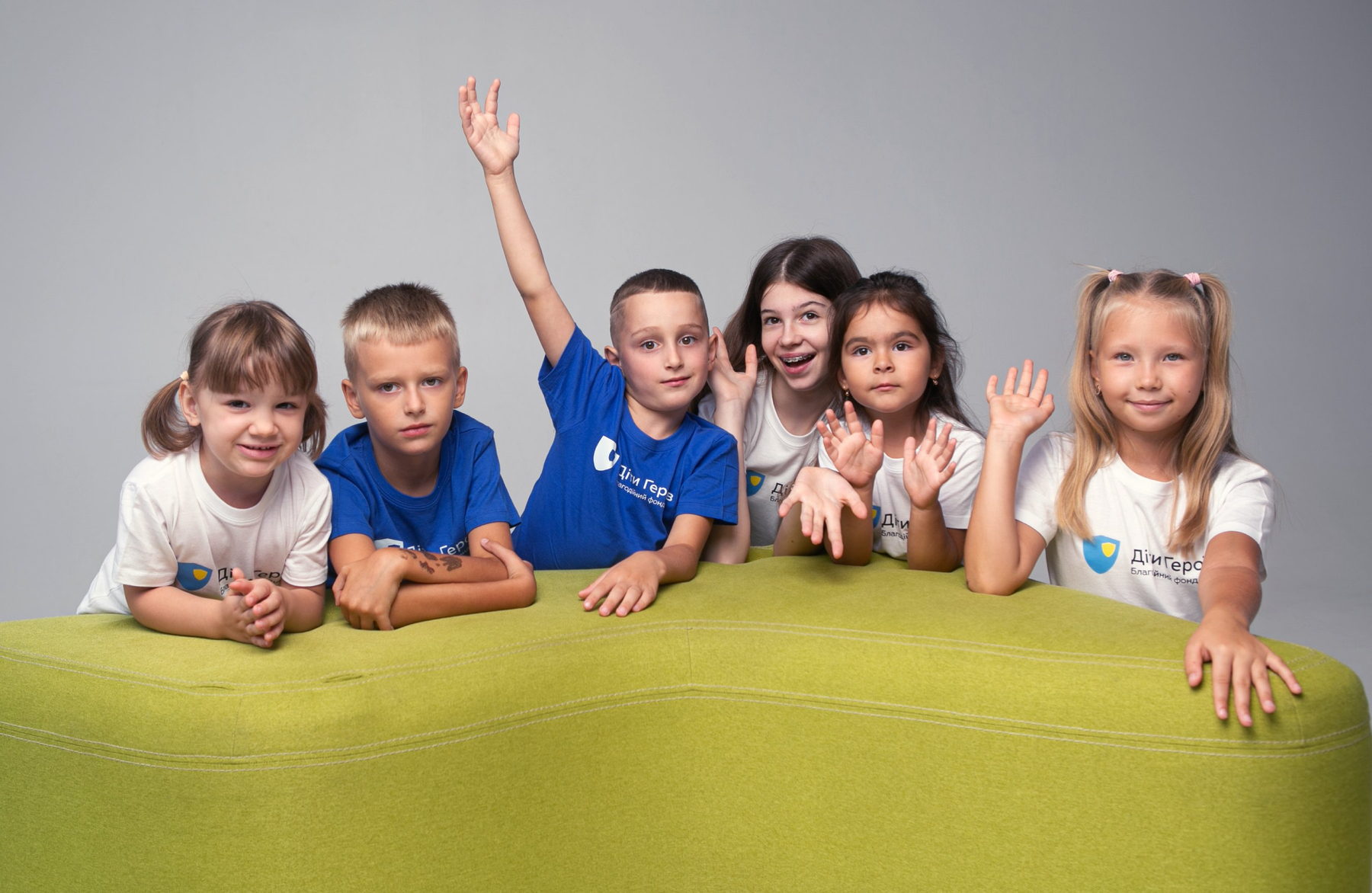 Children supported by the Children of Heroes foundation
